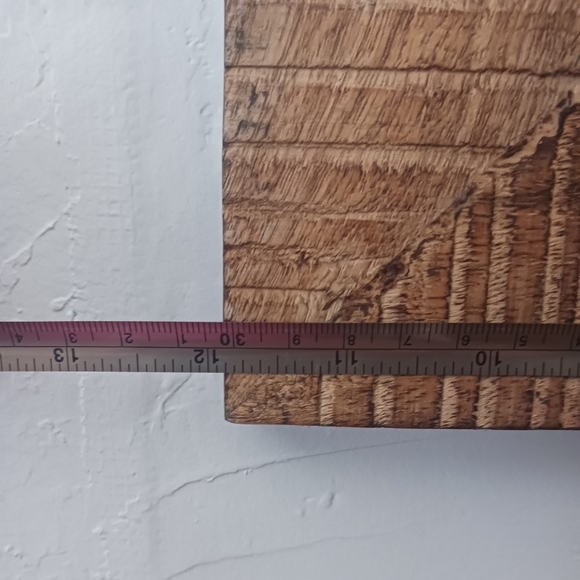 Wooden framed mirror - Picture 3 of 3